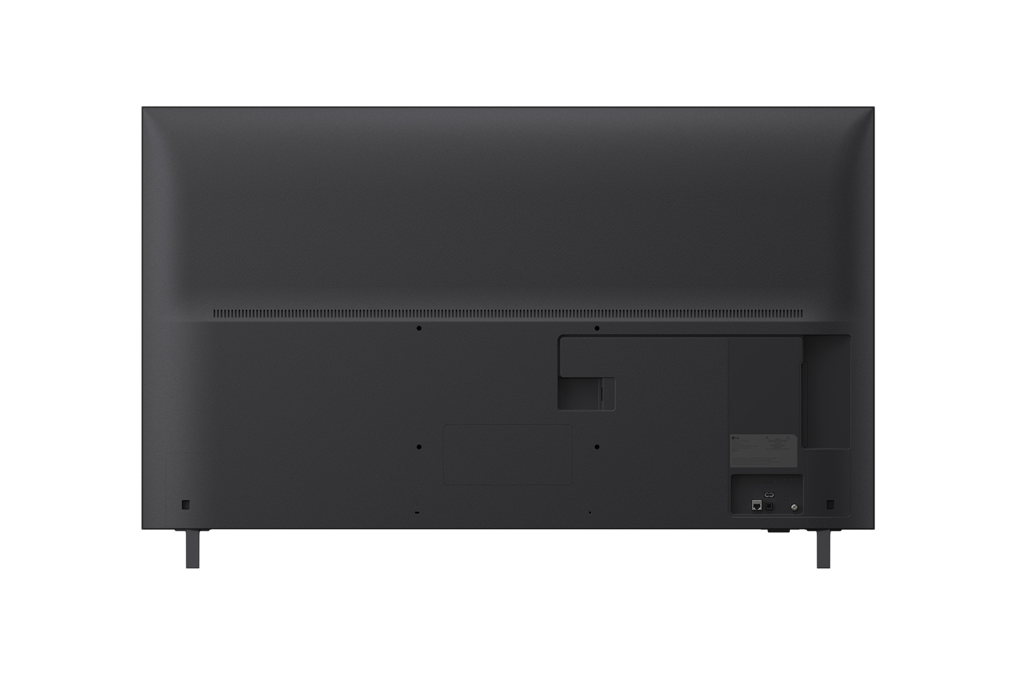 Vista posteriore del TV LG AU75