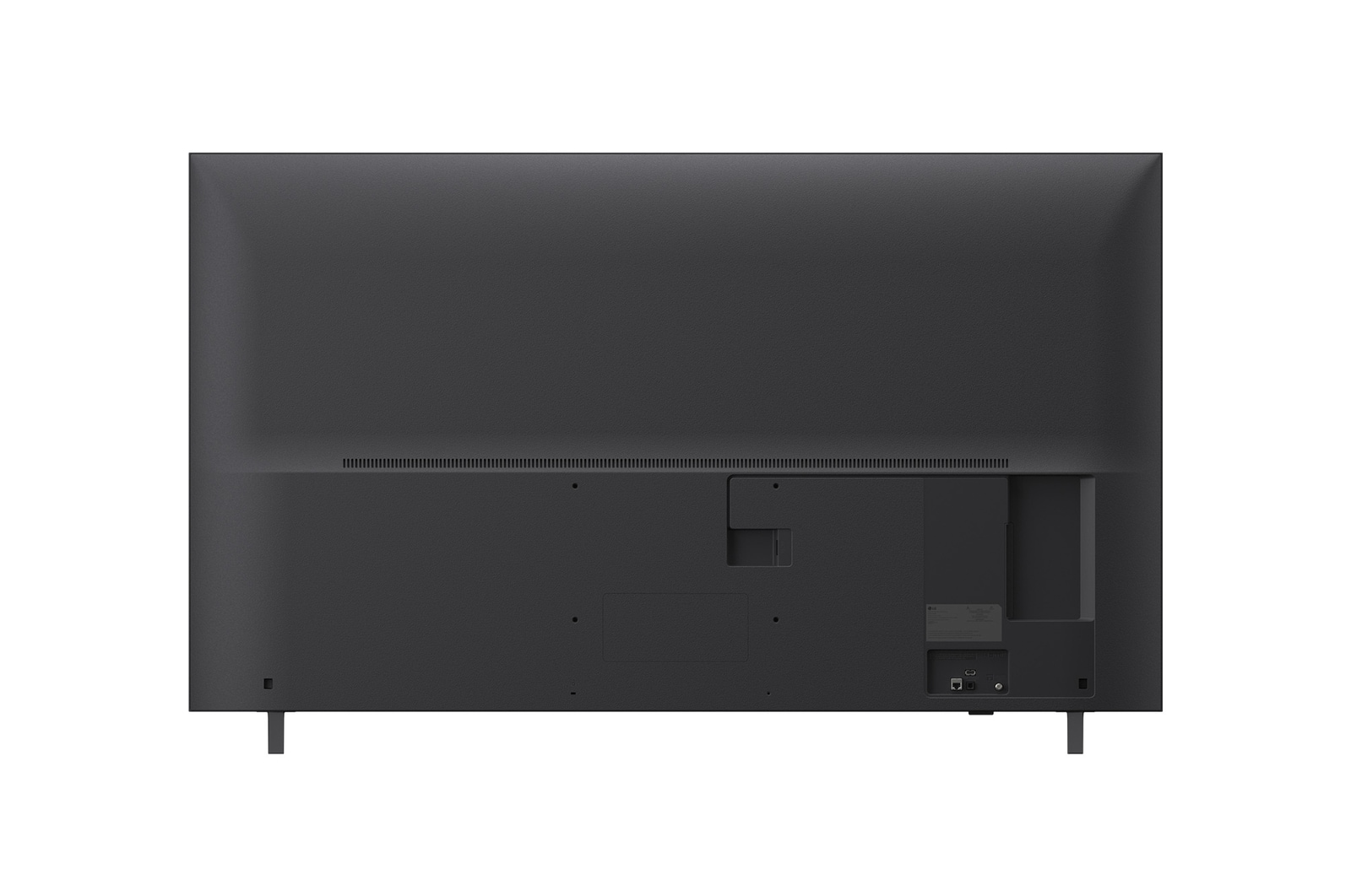 Vista posteriore del TV LG AU75