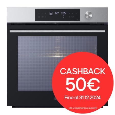 Immagine di Forno da incasso Instaview, funzione pizza, WiFi, classe energetica A+, cottura air fry, 76L