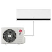 LG Condizionatore monosplit DUALCOOL Deluxe | 9000 BTU | Soft Air, kW Manager, DUAL Vane, Wi-Fi, H09S1D