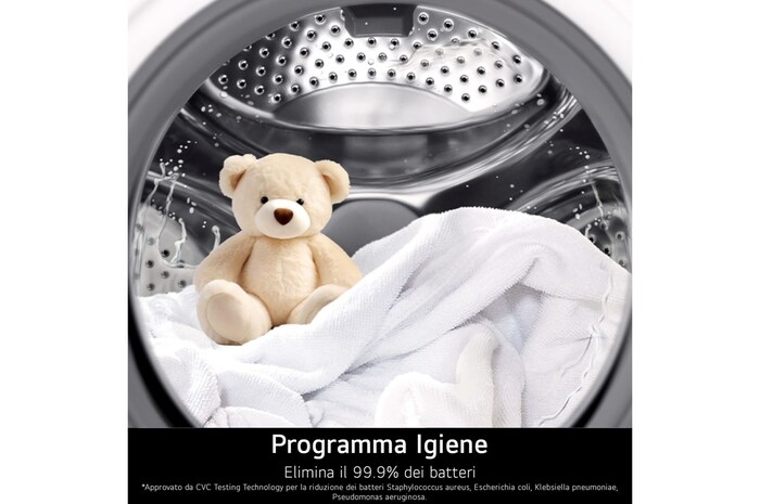 specifiche programma igiene asciugratrice LG RNX5010TWBB