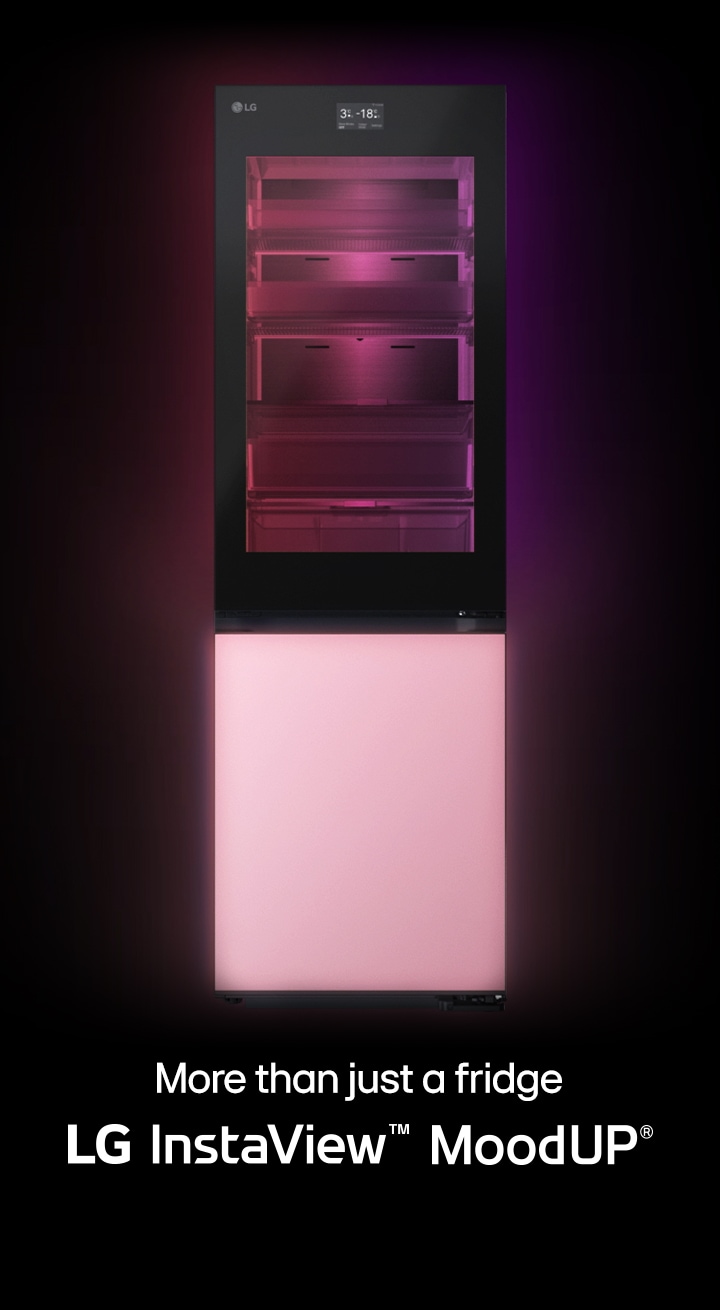 L'unico frigo che cambia con te LG InstaView MoodUP®