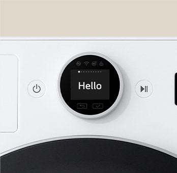 Dettaglio del display nella manopola