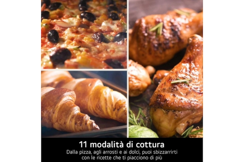 Caratteristica 11 modalità di cottura