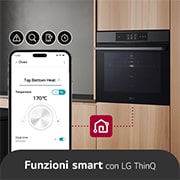 LG Offerta Kit: Forno a vapore InstaView 76L Classe A++ e Microonde NeoChef 25 litri 1000W, WSED7665B.MH6565