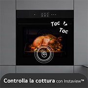 LG Offerta Kit: Forno 100% vapore InstaView 76L Classe A++ e Microonde NeoChef 25 litri 1000W, WSED7667M.MH6565