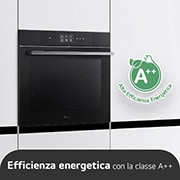 LG Offerta Kit: Forno 100% vapore InstaView 76L Classe A++ e Piano induzione 60cm, Potenza 2,5 ~ 7,4kW, WSED7667M.CBIZ7