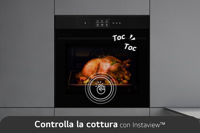 LG Offerta Kit: Forno 100% vapore InstaView 76L Classe A++ e Microonde NeoChef 25 litri 1000W, WSED7667M.MH6565