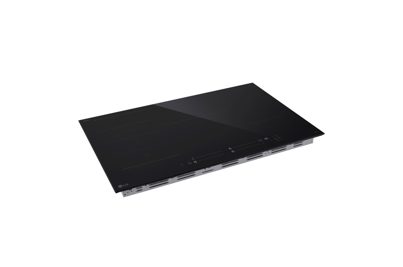 Immagine ambientata del piano cottura a induzione installato in una cucina moderna.