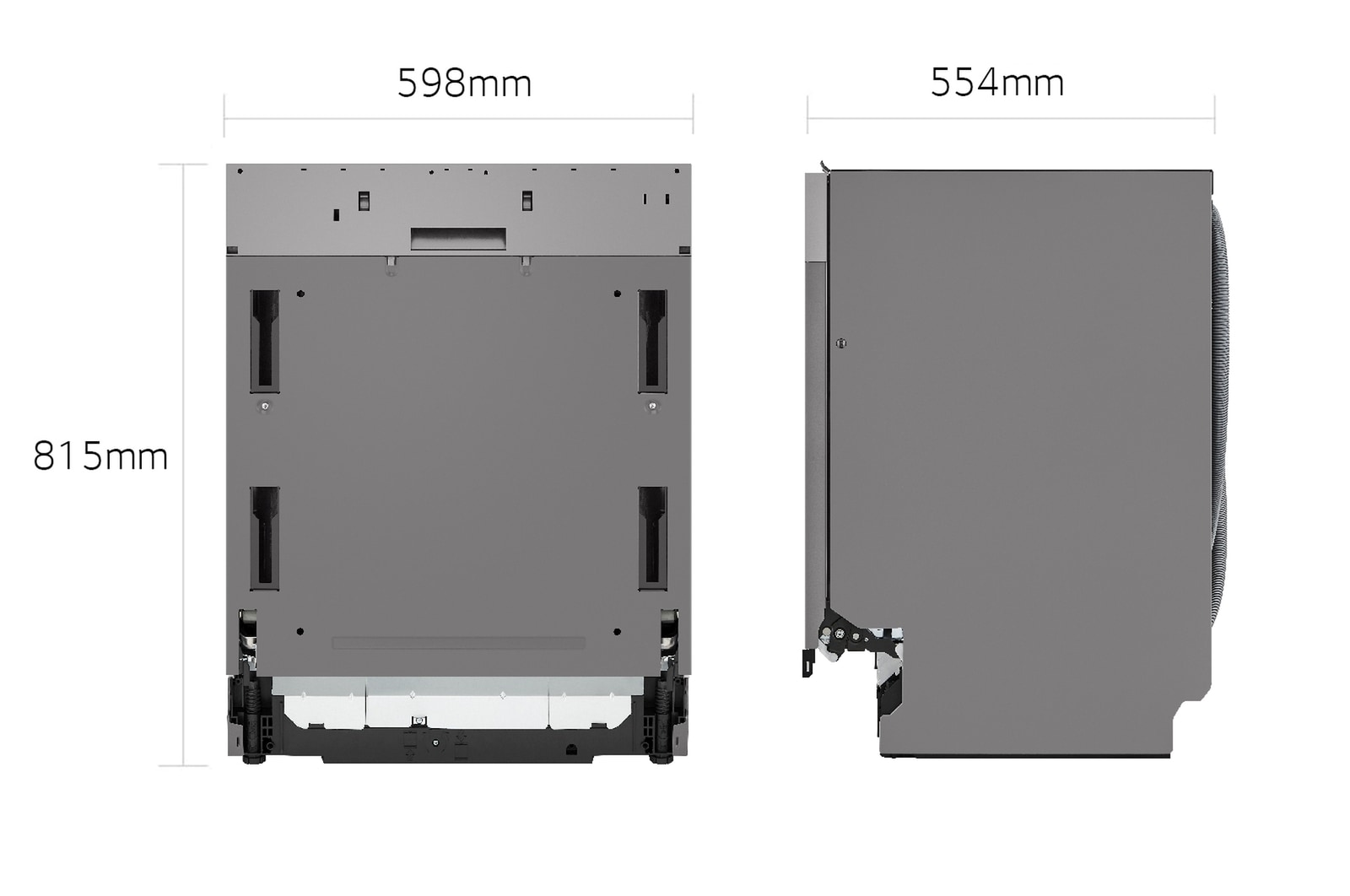 Misure della lavastoviglie