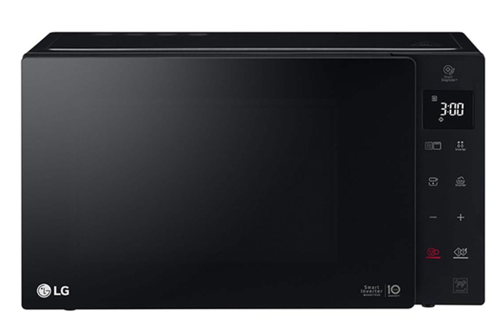 Foto frontale del microonde LG MH6535GIB