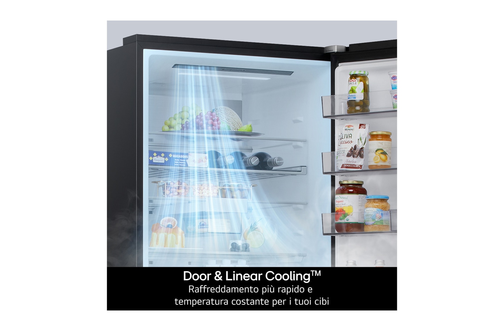 Caratterisitica Door+Linear cooling frigorifero combinato GBBSJ20EPY