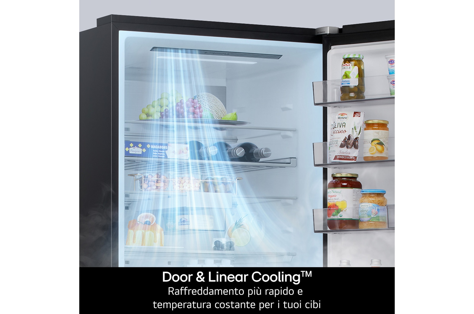 Caratterisitica Door+Linear cooling