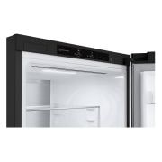 LG Frigorifero combinato | Classe B, 387L | Porte piatte, Metal Fresh, Door&Linear Cooling, Fresh Balancer & Converter | Nero, GBV7280BEV