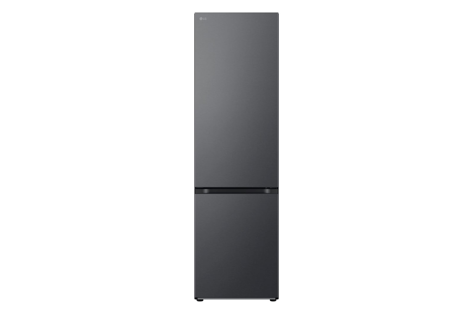 LG Frigorifero combinato | Classe B, 387L | Porte piatte, Metal Fresh, Door&Linear Cooling, Fresh Balancer & Converter | Nero, GBV7280BEV