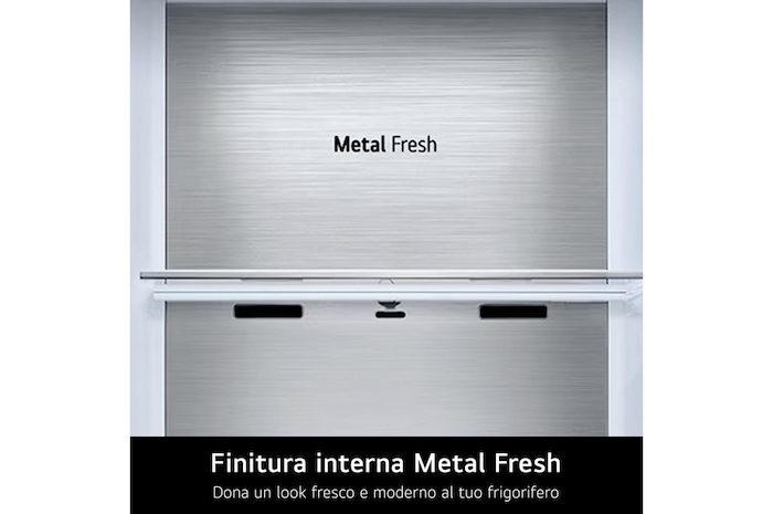 Dettaglio della bocchetta di ventilazione DoorCooling+ e del display