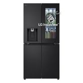 Frigorifero Multidoor Slim InstaView | Classe E, 508L | Wi-Fi, Dispenser UVnano con allaccio, Metal Fresh, No frost | Nero
