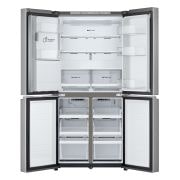 Frigorifero aperto vuoto