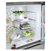 Dettaglio della parte frigo