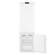 Frigorifero vuoto con porta del freezer aperta