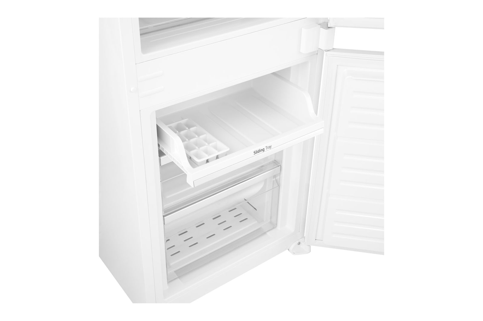 Dettaglio ripiano scorrevole freezer