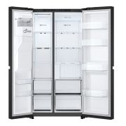 Dettaglio del dispenser di acqua e ghiaccio