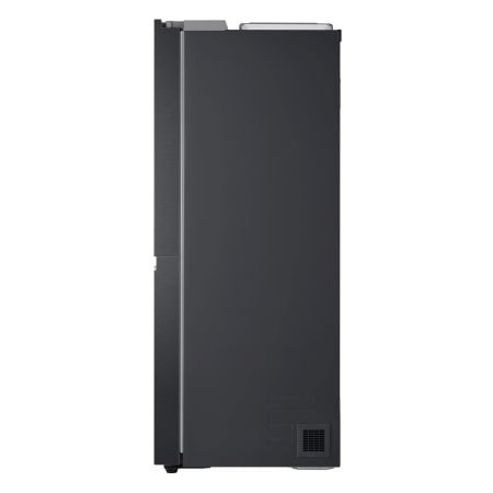 LG Frigorifero Side-by-Side | Classe D, 635L | Wi-Fi, Dispenser acqua e ghiaccio senza allaccio, Smart Diagnosis,No frost | Nero, GSLV71MCTD
