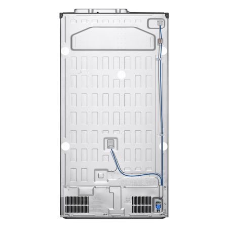 LG Frigorifero Side-by-Side | Classe D, 635L | Wi-Fi, Dispenser acqua e ghiaccio senza allaccio, Smart Diagnosis,No frost | Nero, GSLV71MCTD