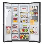 front view with food