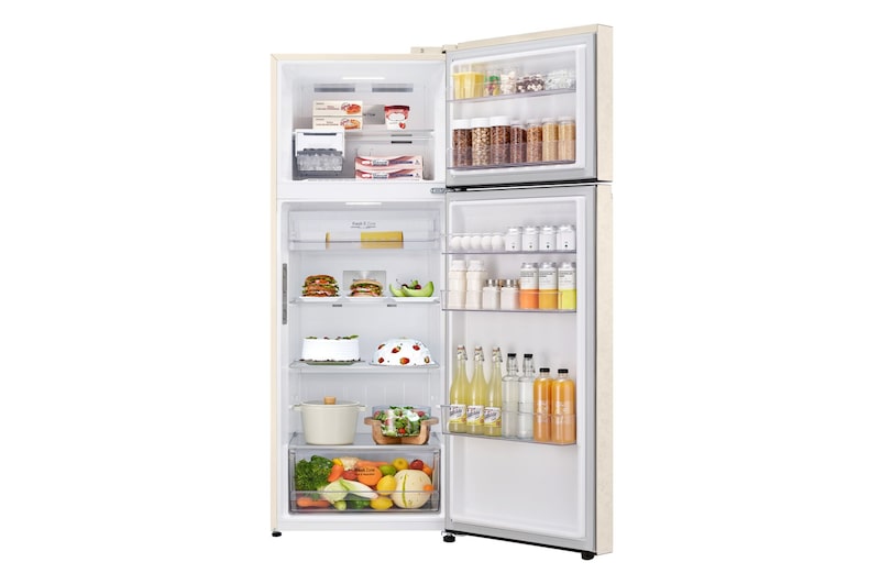 front view with food