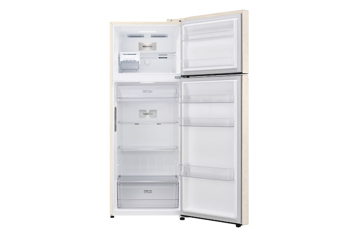 front view with door open