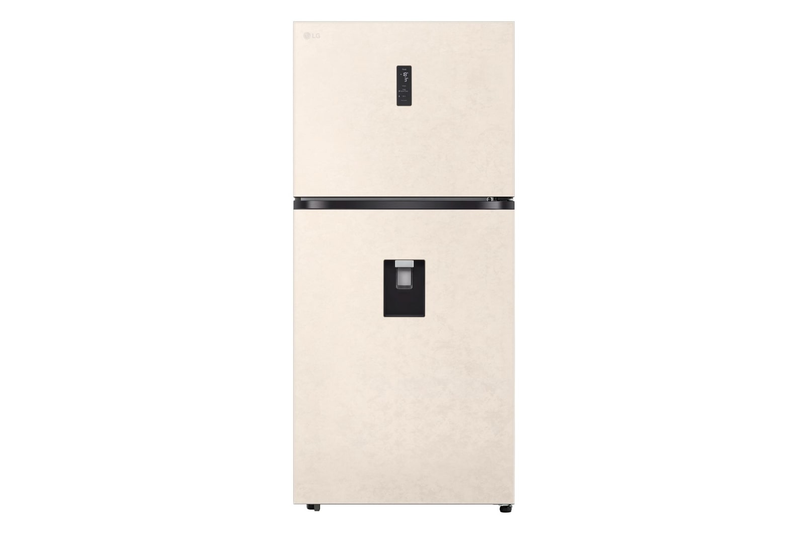 Foto frontale del frigorifero LG GTFV61SEBQD