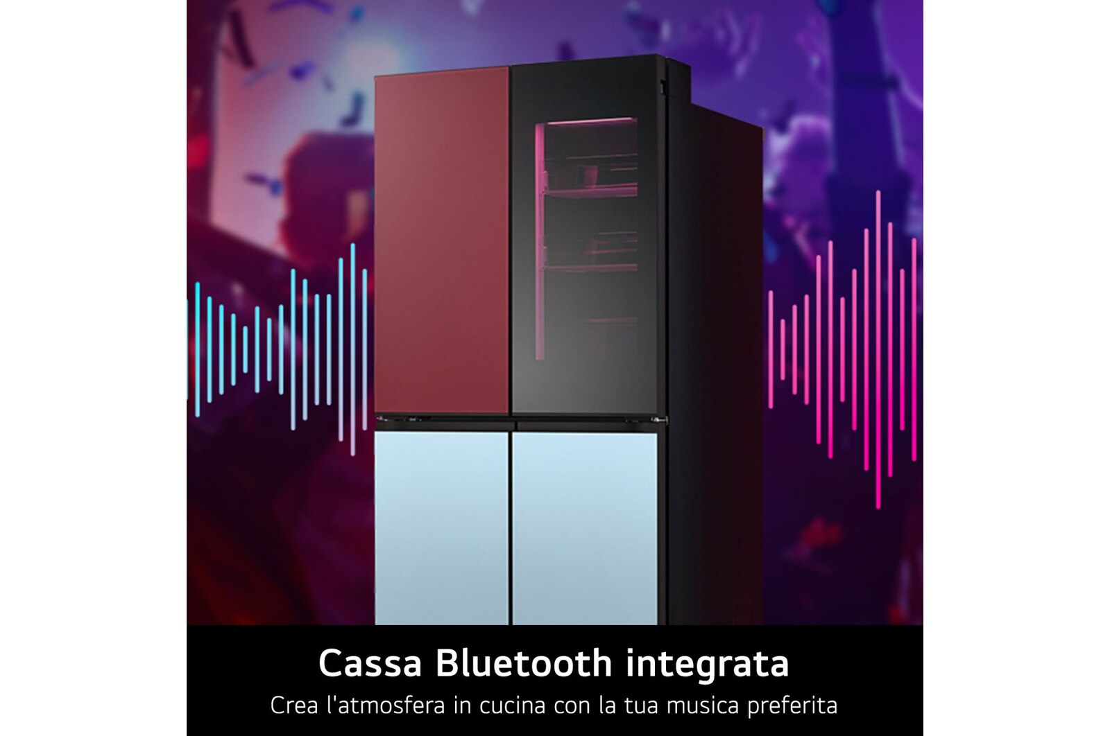 Caratteristica Cassa Bluetooth integrata
