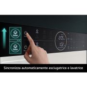 Caratteristica Sincronizzazione automatica asciugatrice e lavatrice