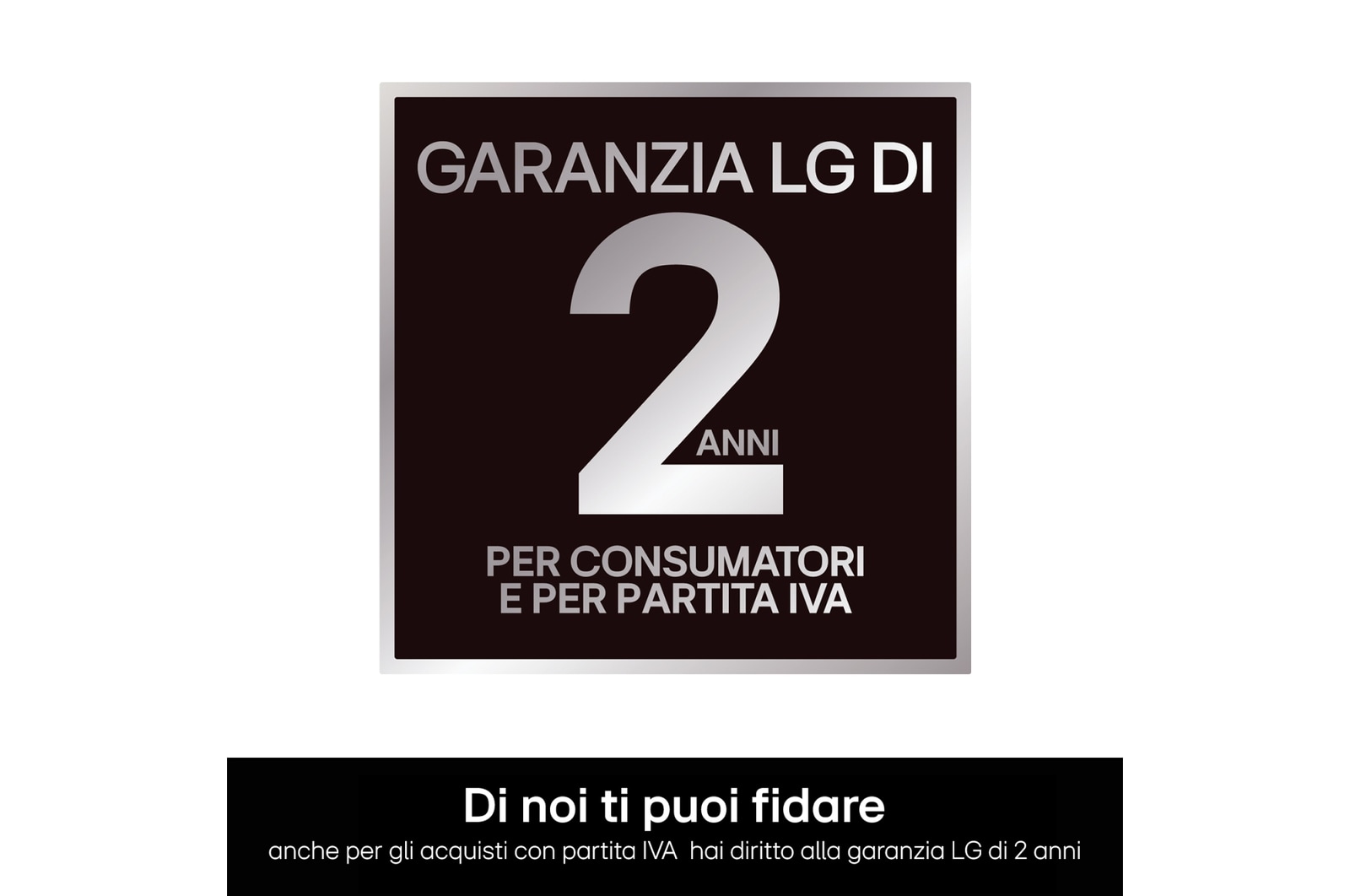 Caratteristica Garanzia LG di 2 anni