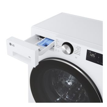 Foto vaschetta del detersivo aperto lavatrice LG F2NX50S8TCL Serie X5 Classe A-30%