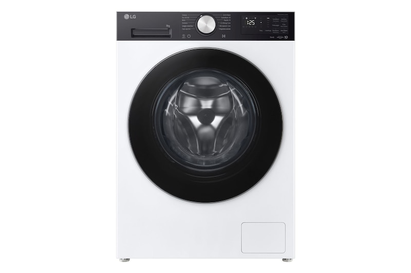 Immagine frontale della lavatrice LG F2NX50S9TKC Slim 9kg Serie X5 Classe A