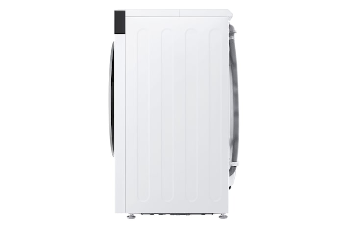 Vista laterale lavatrice lavatrice LG F2NX50S9TKC Slim 9kg Serie X5 Classe A
