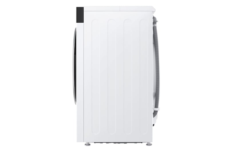 Vista laterale lavatrice lavatrice LG F2NX50S9TKC Slim 9kg Serie X5 Classe A