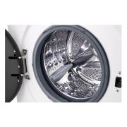 Lavatrice a tre quarti verso sinistra