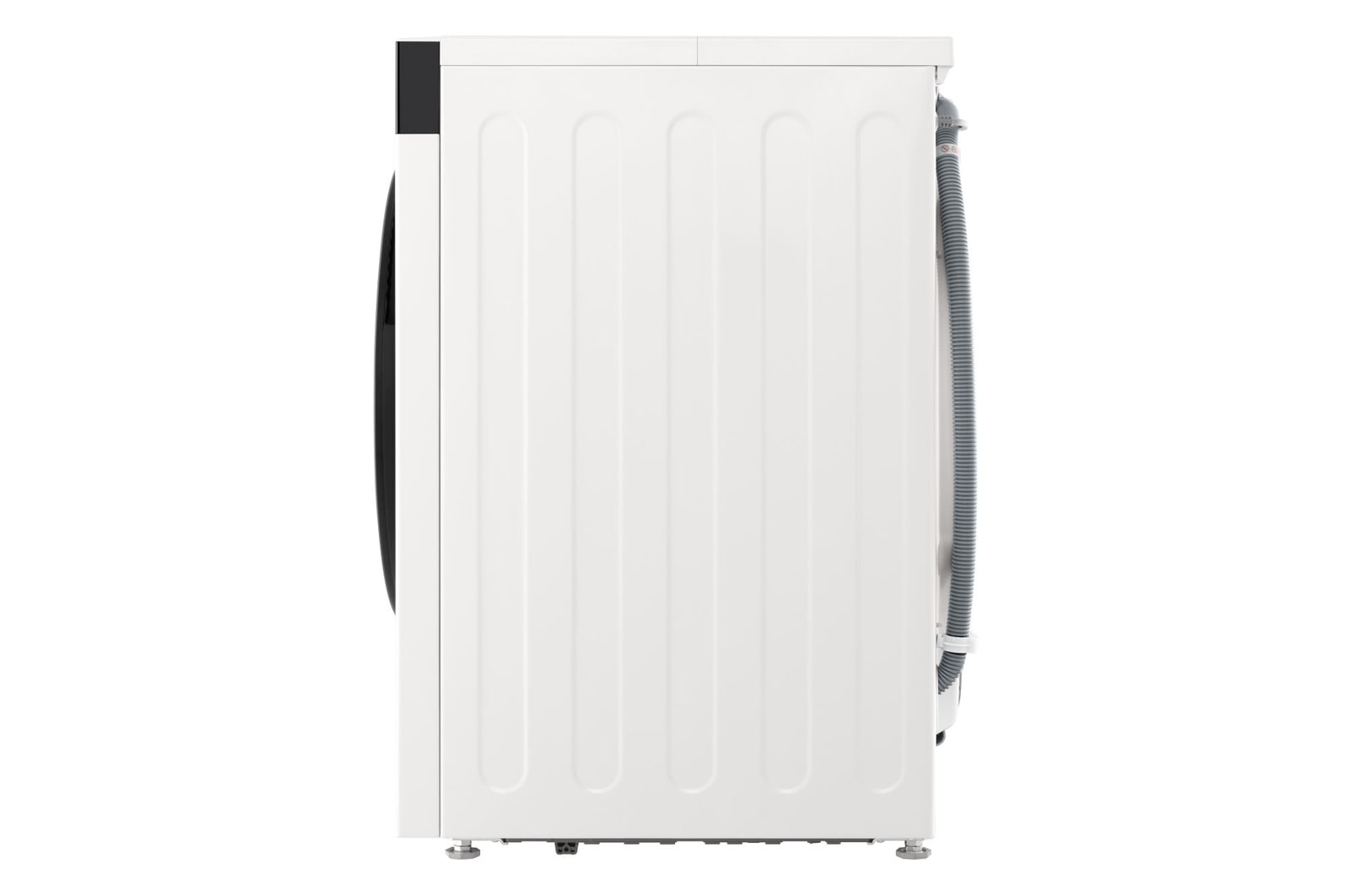 vista laterale lavatrice LG F4NX5009THB