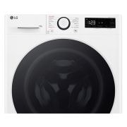 Dettaglio della parte superiore della lavatrice