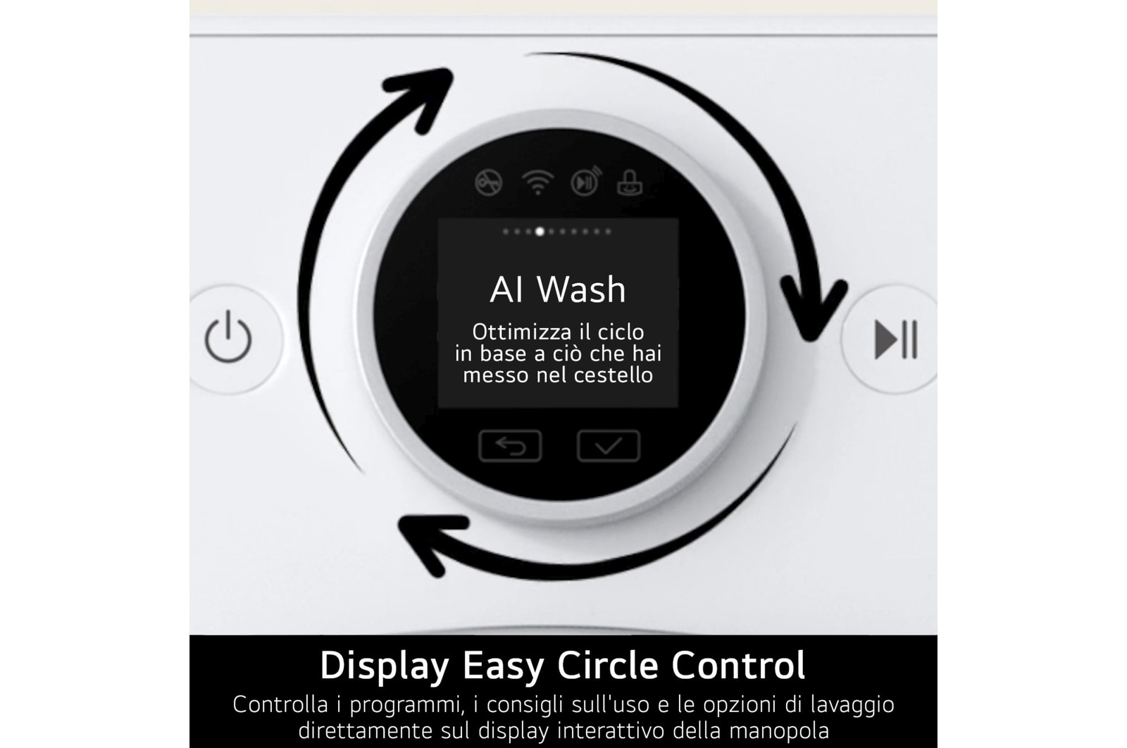 Caratteristica Display Easy Circle Control