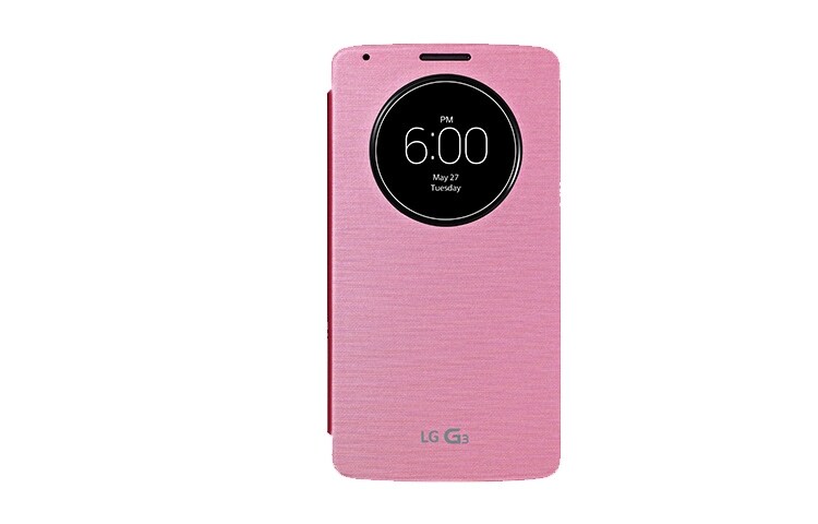 LG Custodia Quick Window Circle™ per proteggere LG G3, CCF-345G