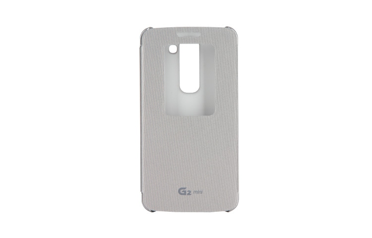 LG Custodia QuickWindow™ per proteggere LG G2 mini. Disponibile in nero, argento e rosso., CCF-370