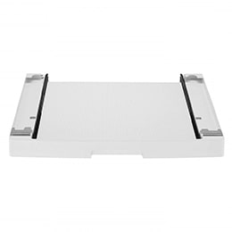 Kit di giunzione per colonna bucato con ripiano estraibile