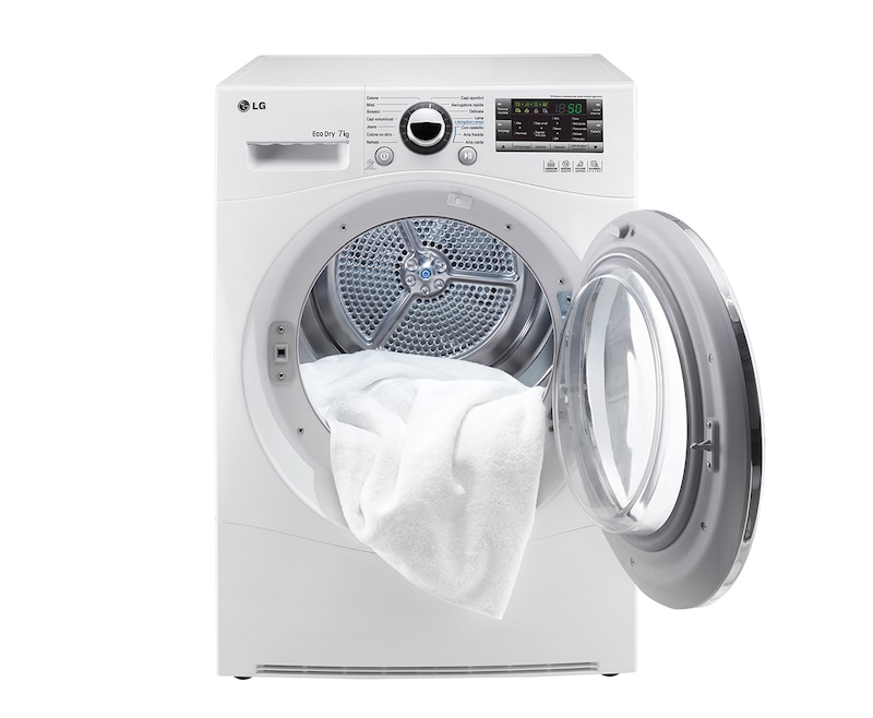 LG Asciugatrice pompa di calore 7Kg in classe A++ e classe di condensazione A., RC7055AH2Z