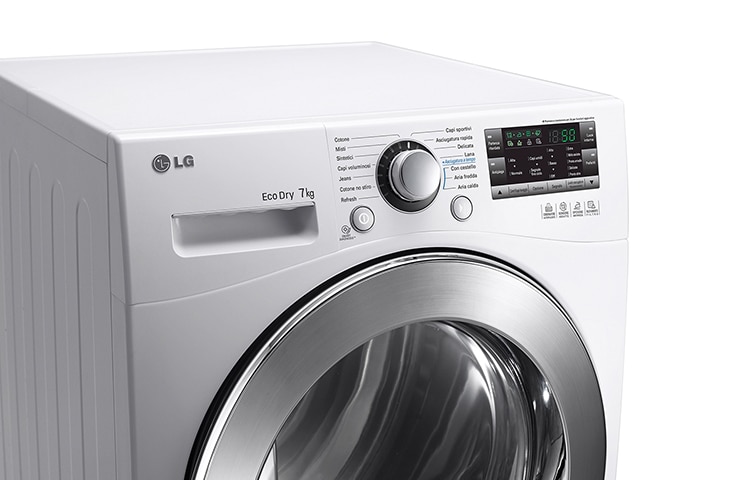 LG Asciugatrice pompa di calore 7Kg in classe A++ e classe di condensazione A., RC7055AH2Z