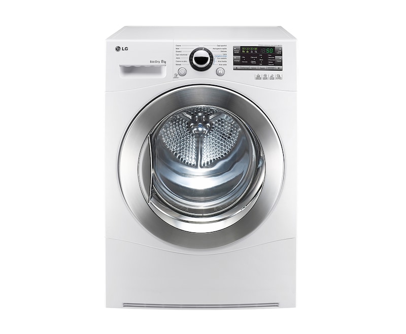 LG Asciugatrice pompa di calore 8Kg in classe A++ e classe di condensazione A., RC8055AH2Z