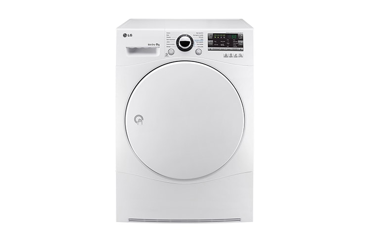 LG Asciugatrice pompa di calore 8 kg in classe A++ e classe di condensazione A., RC8055AH6M